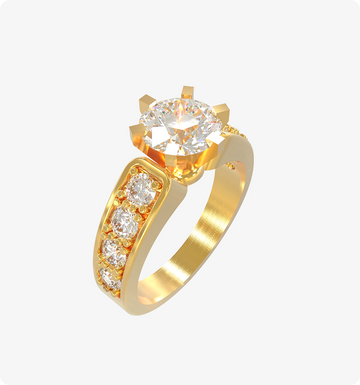 Royal Pearl Crown Ring